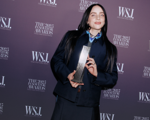 Billie Eilish at the WSJ. Magazine 2025 Innovator Awards