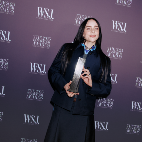 Billie Eilish at the WSJ. Magazine 2025 Innovator Awards
