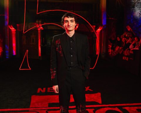 Finn Wolfhard at "Stranger Things" Season 5 Premiere – LA