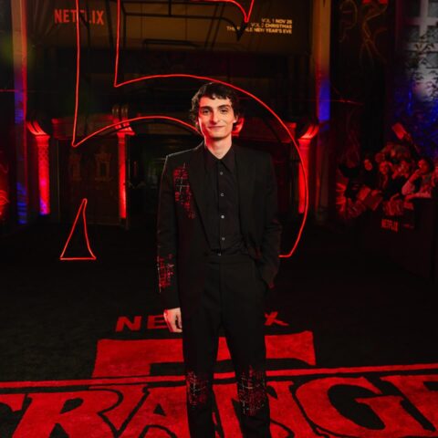 Finn Wolfhard at "Stranger Things" Season 5 Premiere – LA